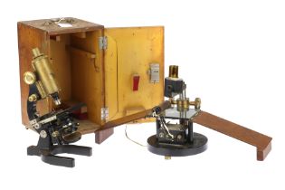 An Engineer-Built Dissection Microscope & A Microscope By Koristka,