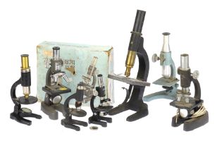 A Collection of Toy and Childrens Microscopes