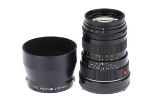 A Leitz Tele-Elmarit-M f/2.8 90mm Lens,