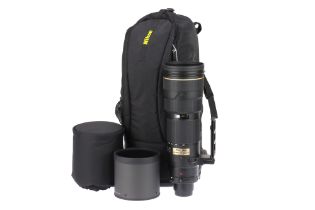 A Nikon AF-S Nikkor SWM VR ED IF G f/4 200-400mm Lens,