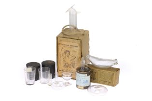 Collection of Medical, Chemist, Apothecary Glassware,