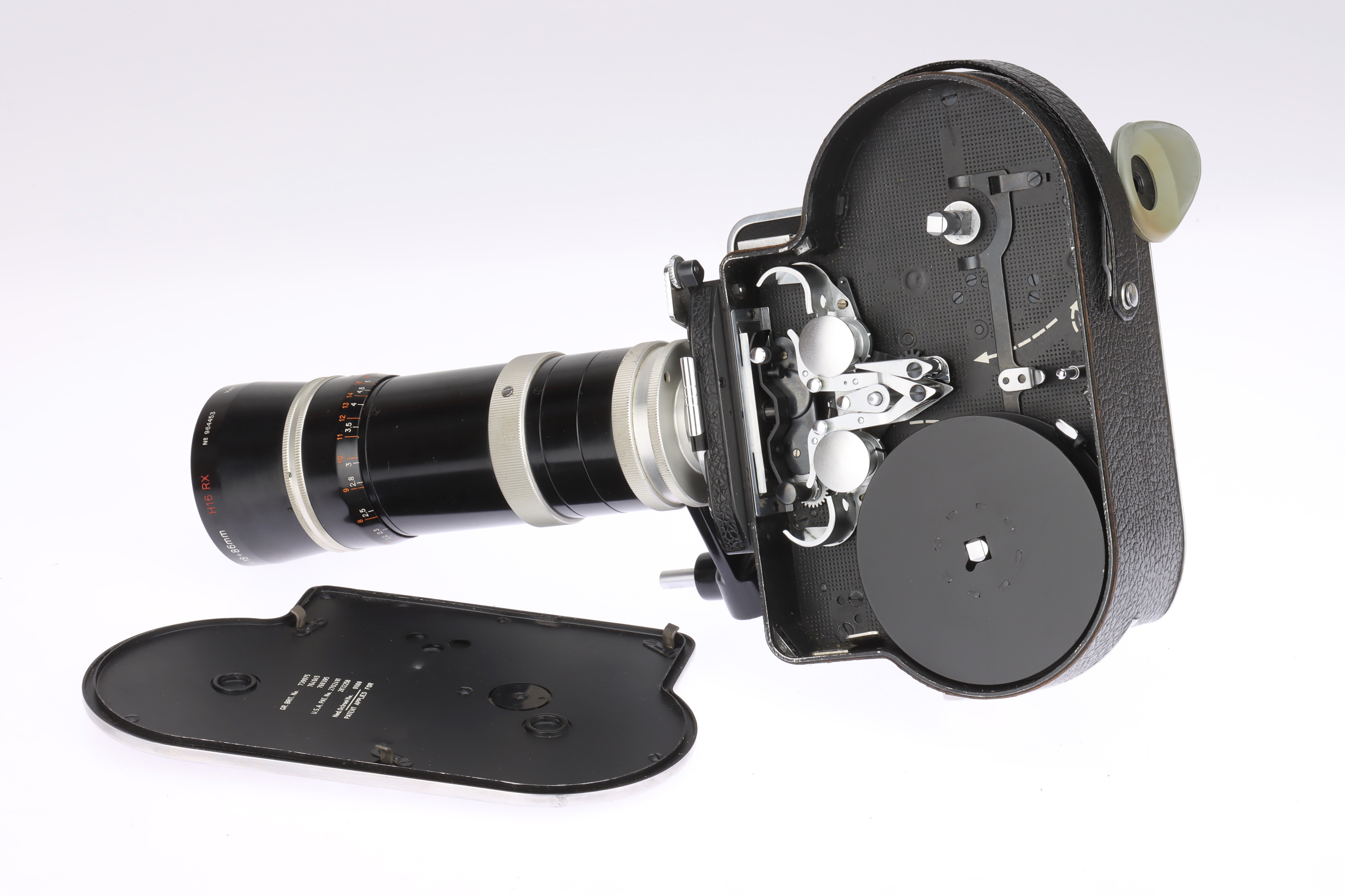 A Paillard Bolex H16 Reflex 16mm Motion Picture Camera, - Image 3 of 3