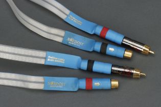 A Pair of Nordost Blue Heaven Flatline Cables,