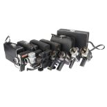 A Mixed Selection of Motion Picture Cine Cameras,