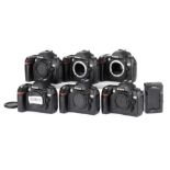 Five Nikon F70 Digital SLR Bodies,