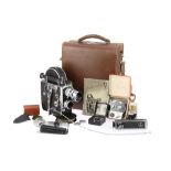 A Bolex H16 Standard 16mm Motion Picture Camera,