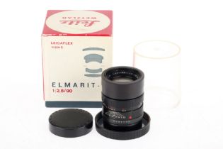 A Leitz Elmarit-R f/2.8 90mm Lens,