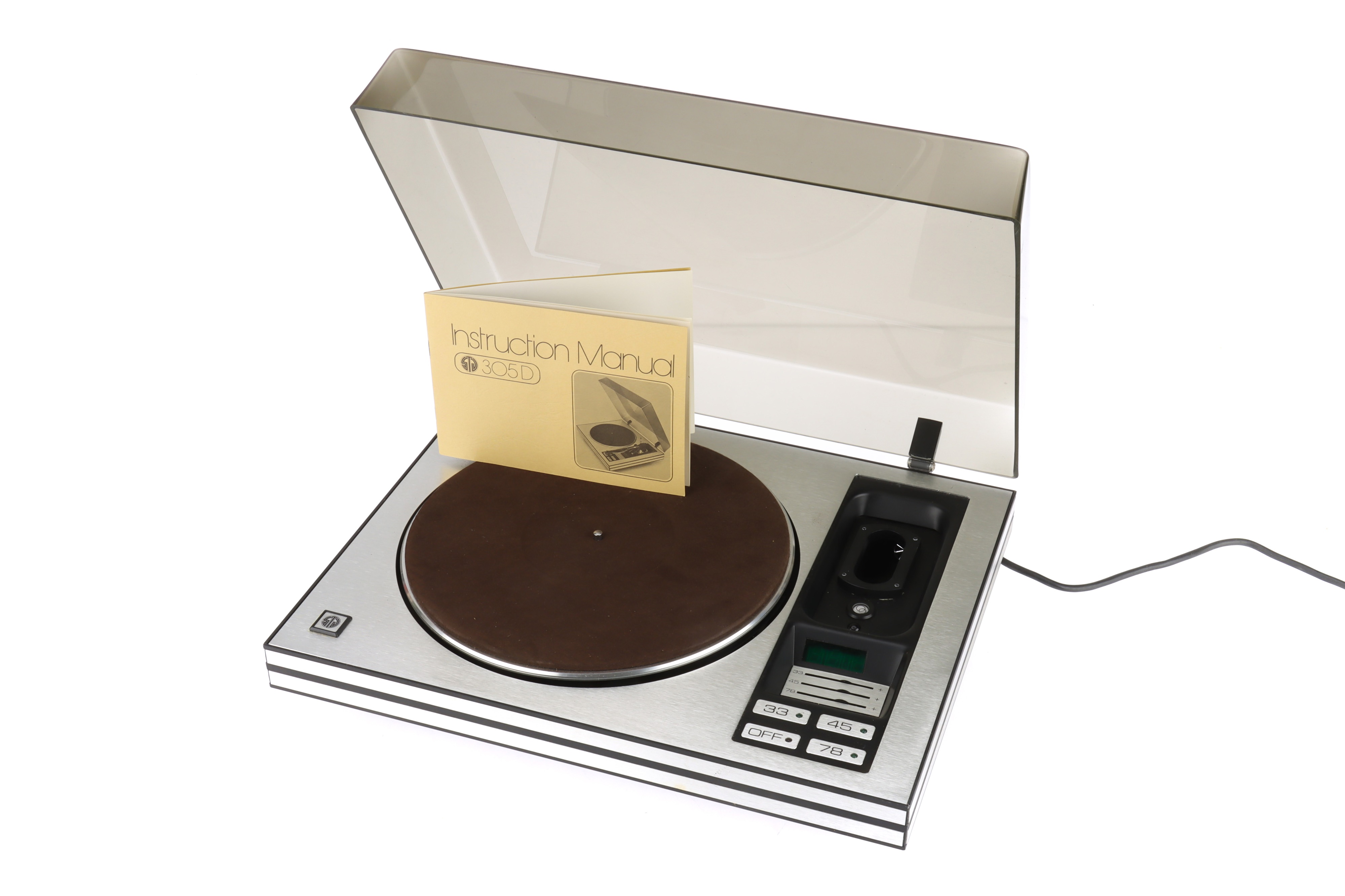 A Systemdeck Strathclyde Transcription Developments STD 305D Turntable,