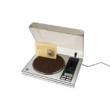 A Systemdeck Strathclyde Transcription Developments STD 305D Turntable,