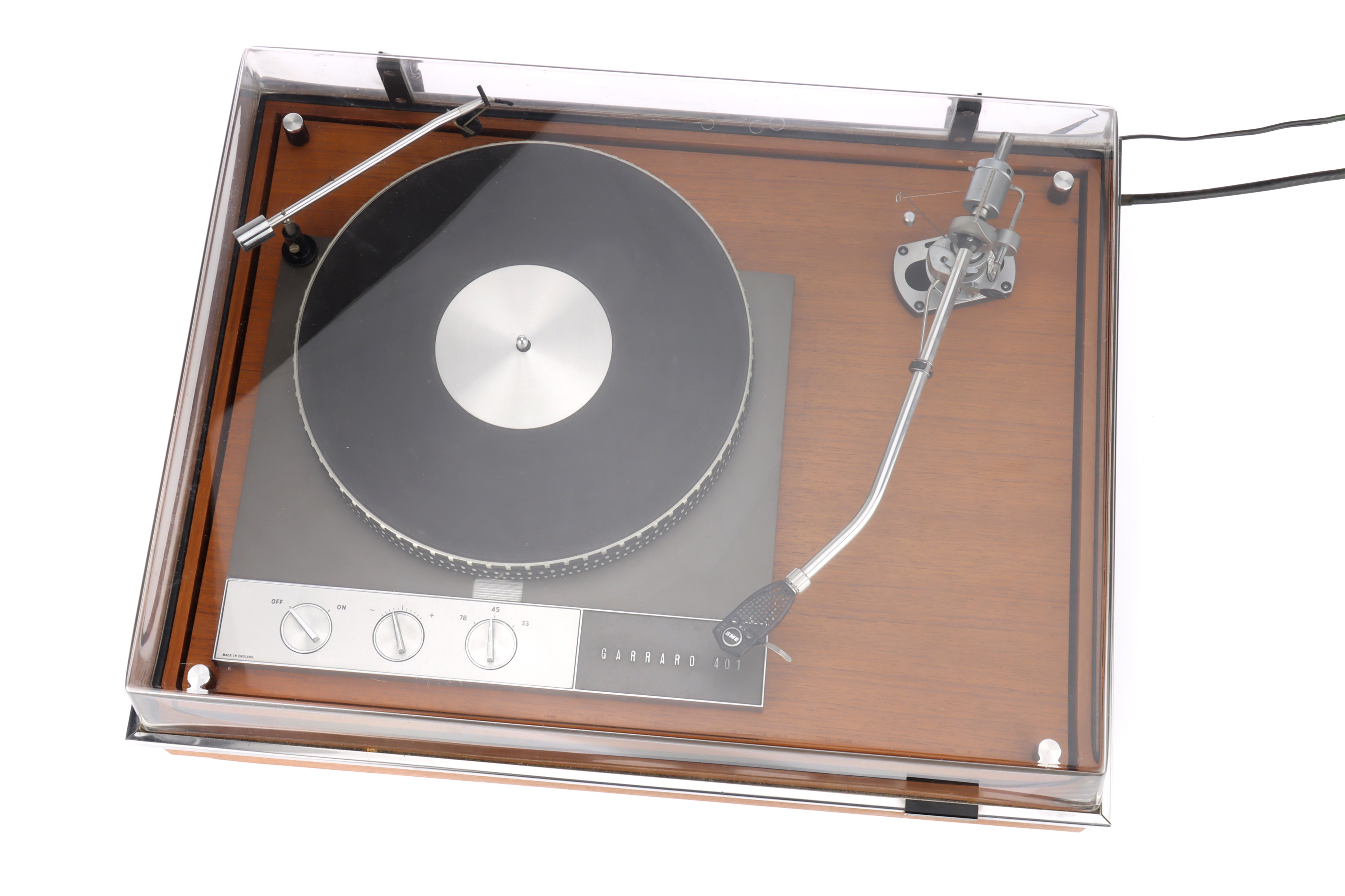 A Garrard 401 Transcription Turntable with SME Hardware, - Image 2 of 6