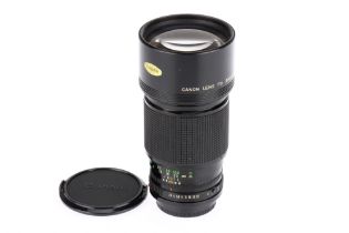 A Canon FDn f/2.8 200mm Lens