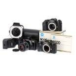 A Selection of Minolta 35mm Cameras,