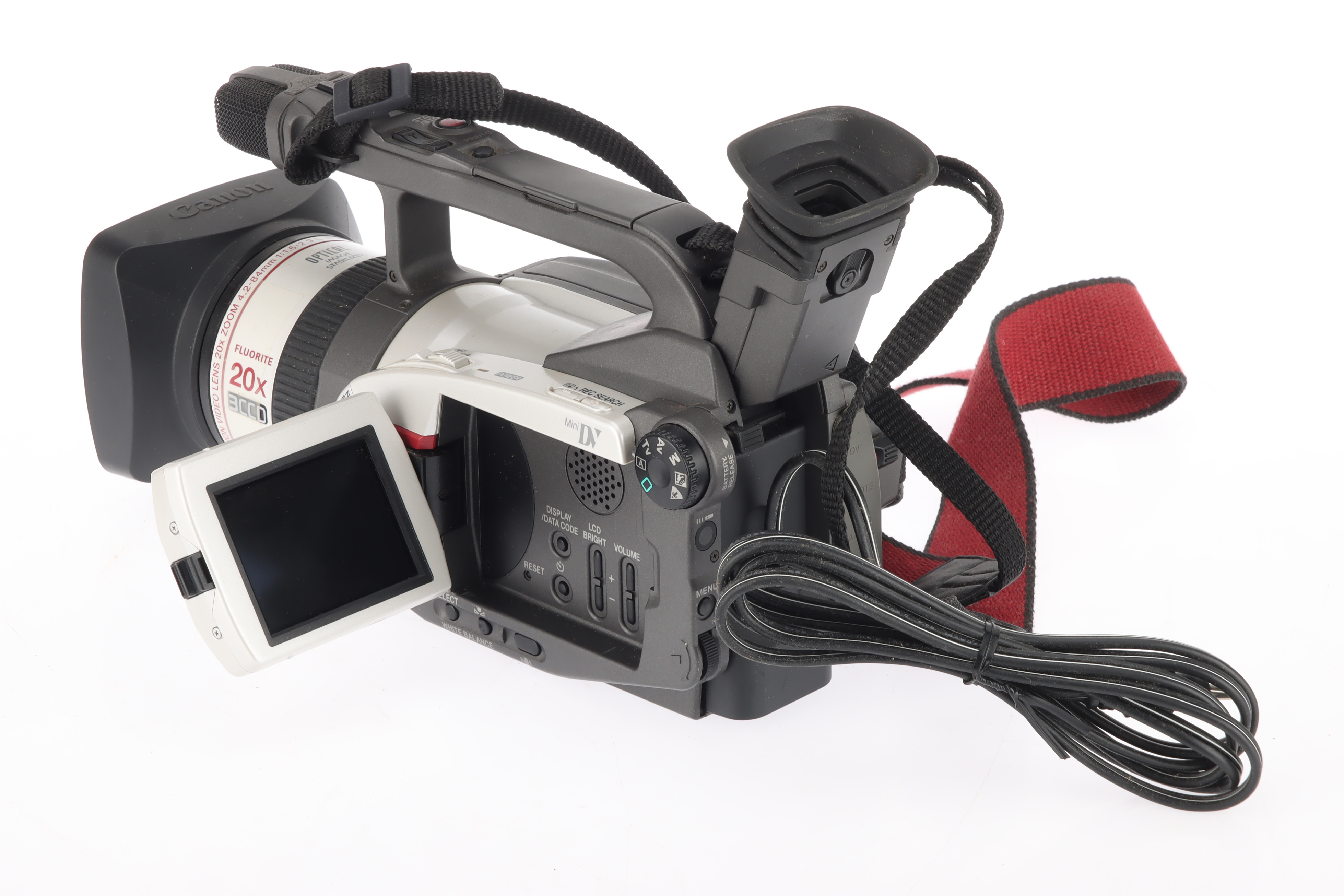 A Canon 3CCD Digital Video Camcorder XM1 Camera, - Image 3 of 4