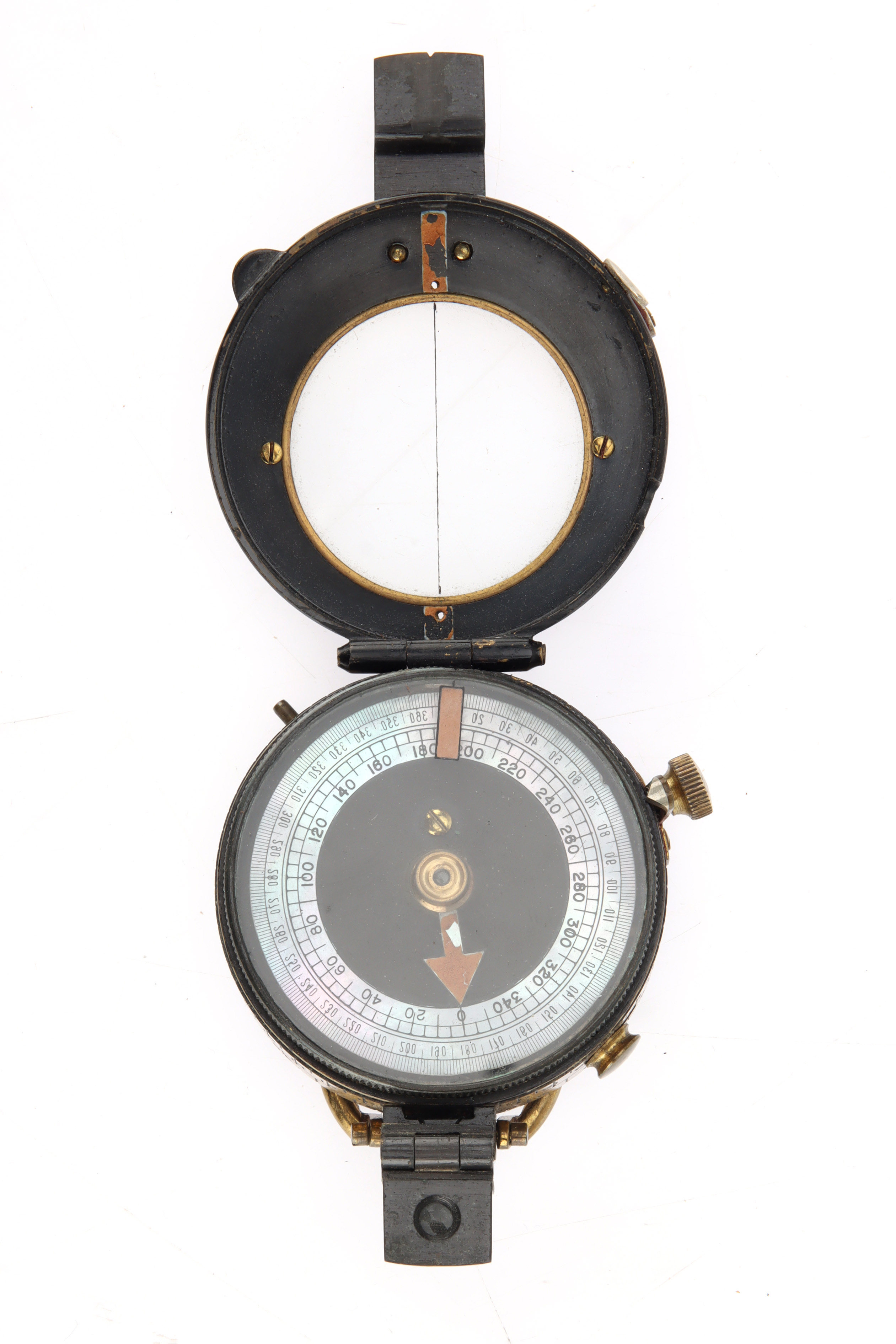 A WWI Verner's Pattern VIII British Military Compass, - Image 2 of 4