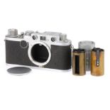 A Leica IIIf Rangefinder Body,