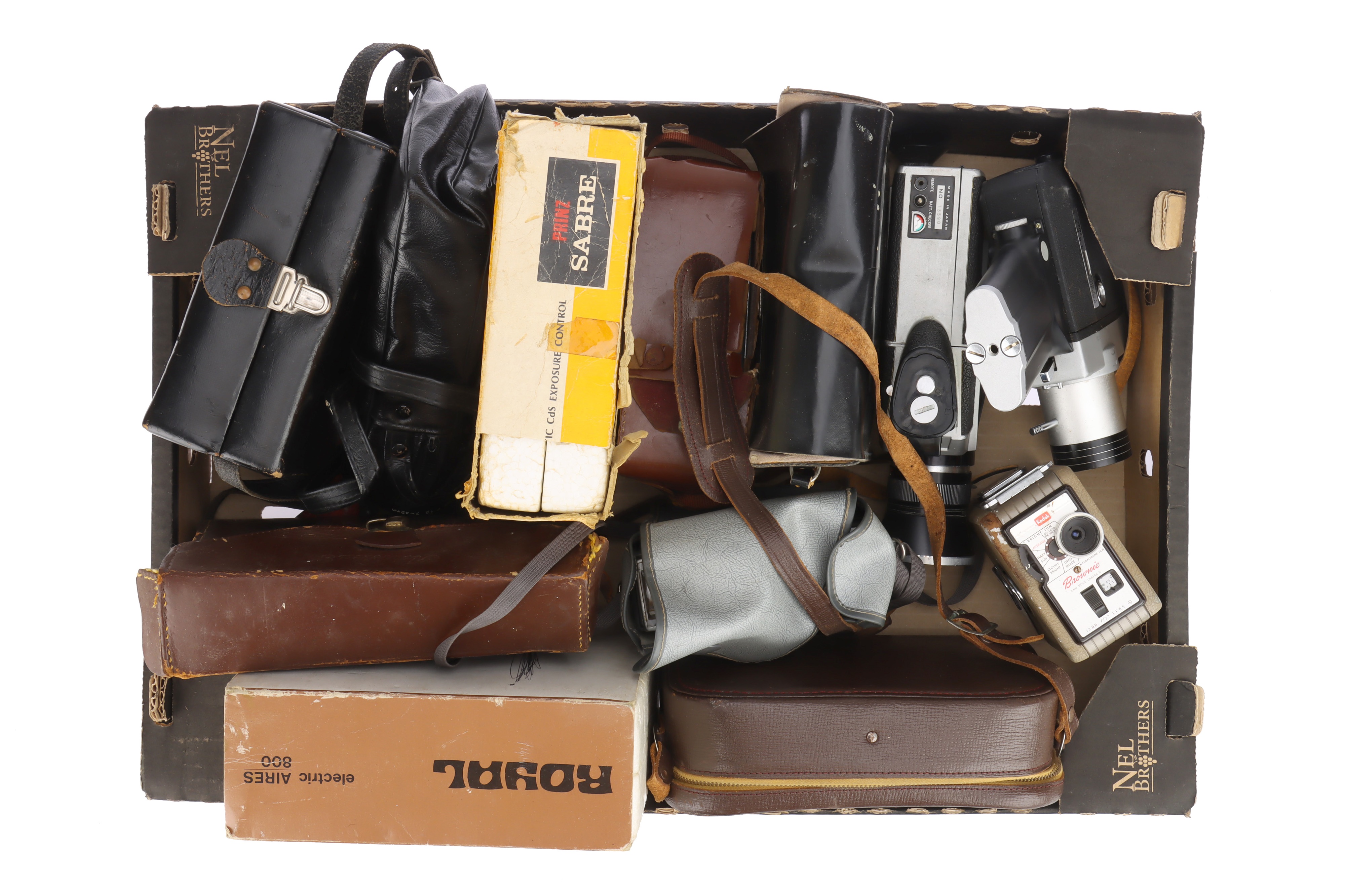 A Mixed Selection of Motion Picture Cine Cameras,