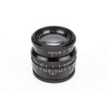 A Carl Zeiss Jena Biotar f/2 58mm Lens,