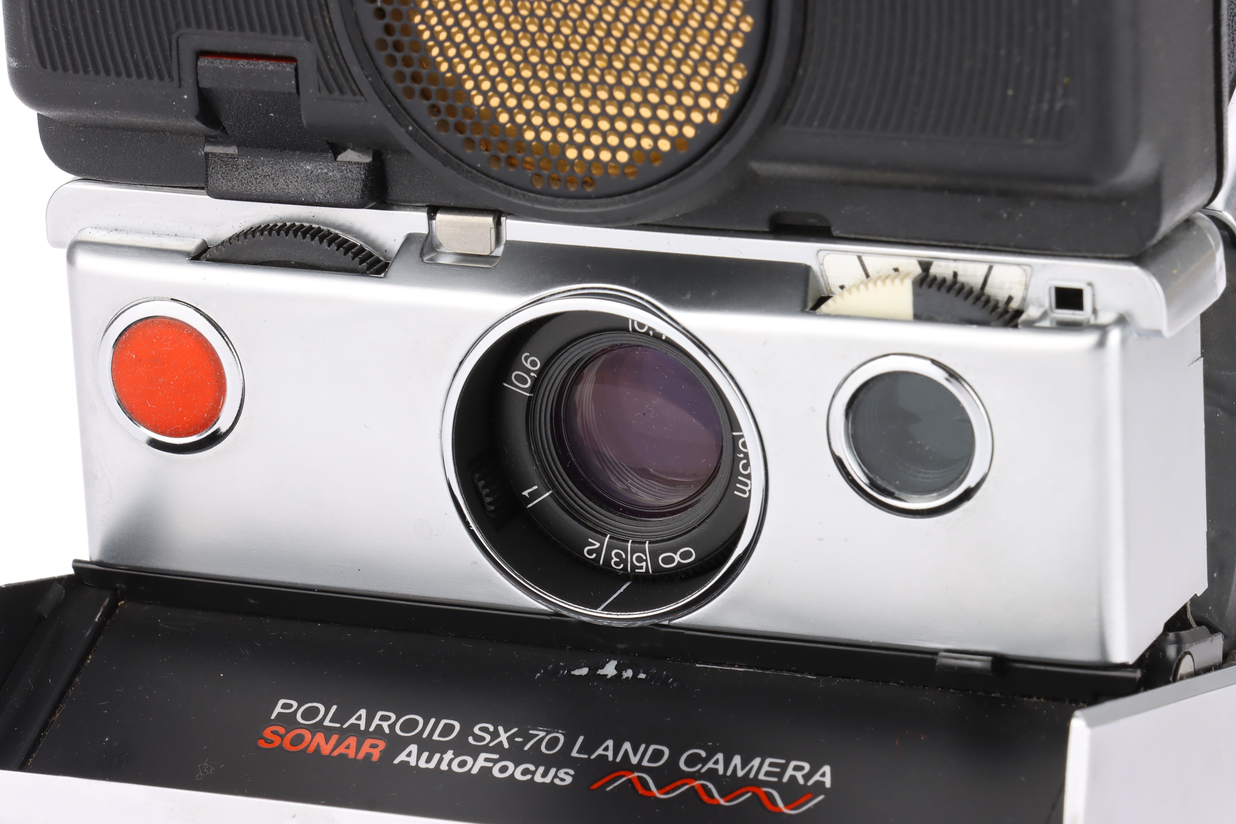 A Polaroid SX-70 Land Sonar Autofocus Instant Folding SLR Camera - Image 2 of 3