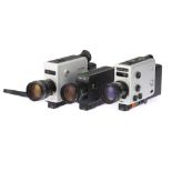 Three Braun Nizo Super 8 Motion Picture Cameras,