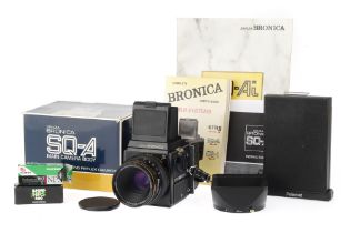 A Zenza Bronica SQ-A Medium Format SLR Camera Outfit