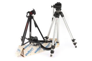 A Manfrotto Art 144 Tripod & Model 200 Tripod Head,