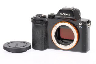 A Sony A7S Digital Mirrorless SLR Camera,