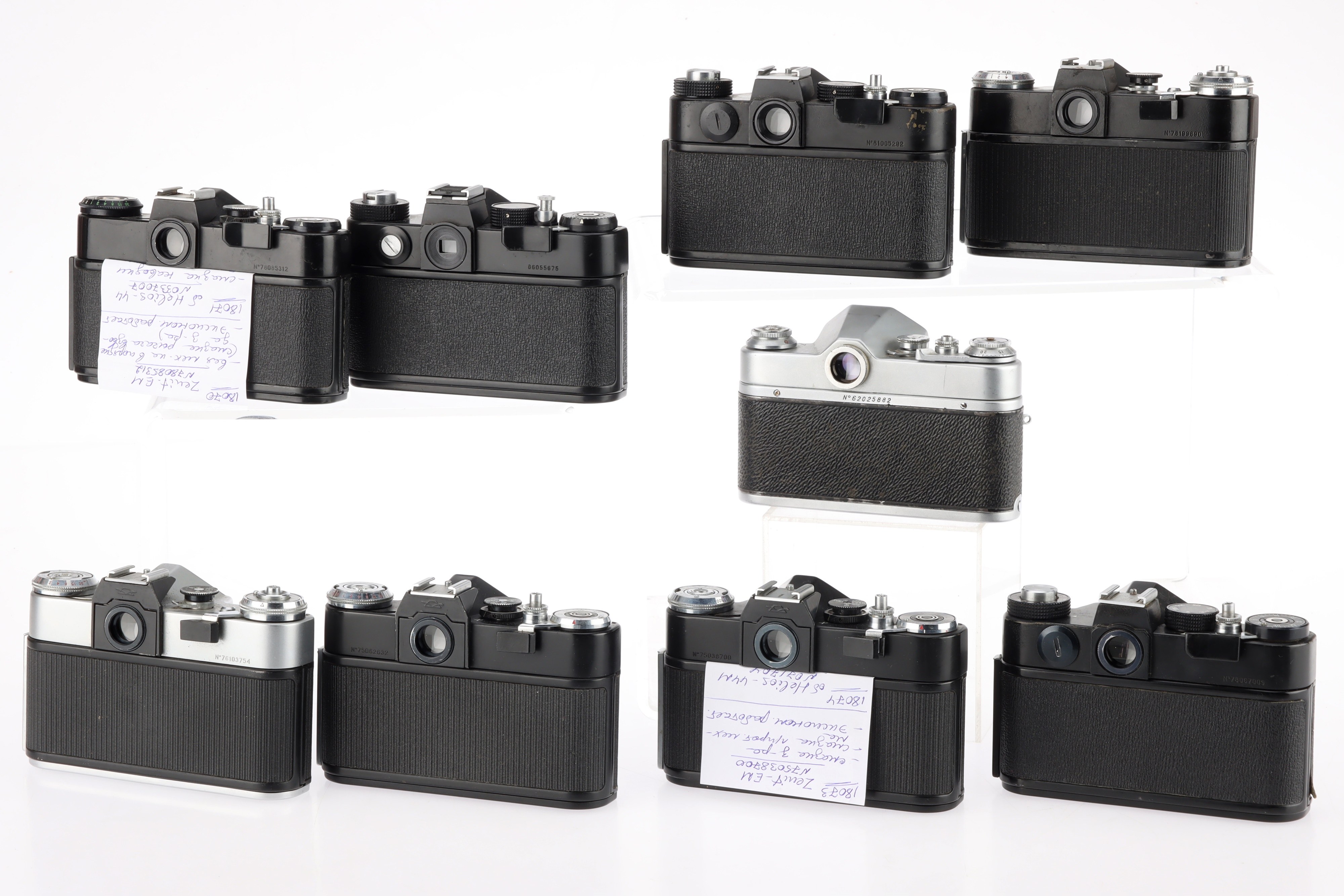 A Good Selection of Zenit 35mm SLR Cameras, - Image 2 of 2