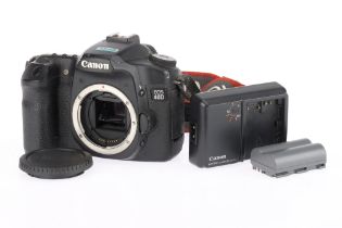 A Canon EOS 40D Digital SLR Camera,