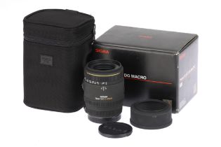 A Sigma EX DG Macro f/2.8 70mm Camera Lens,