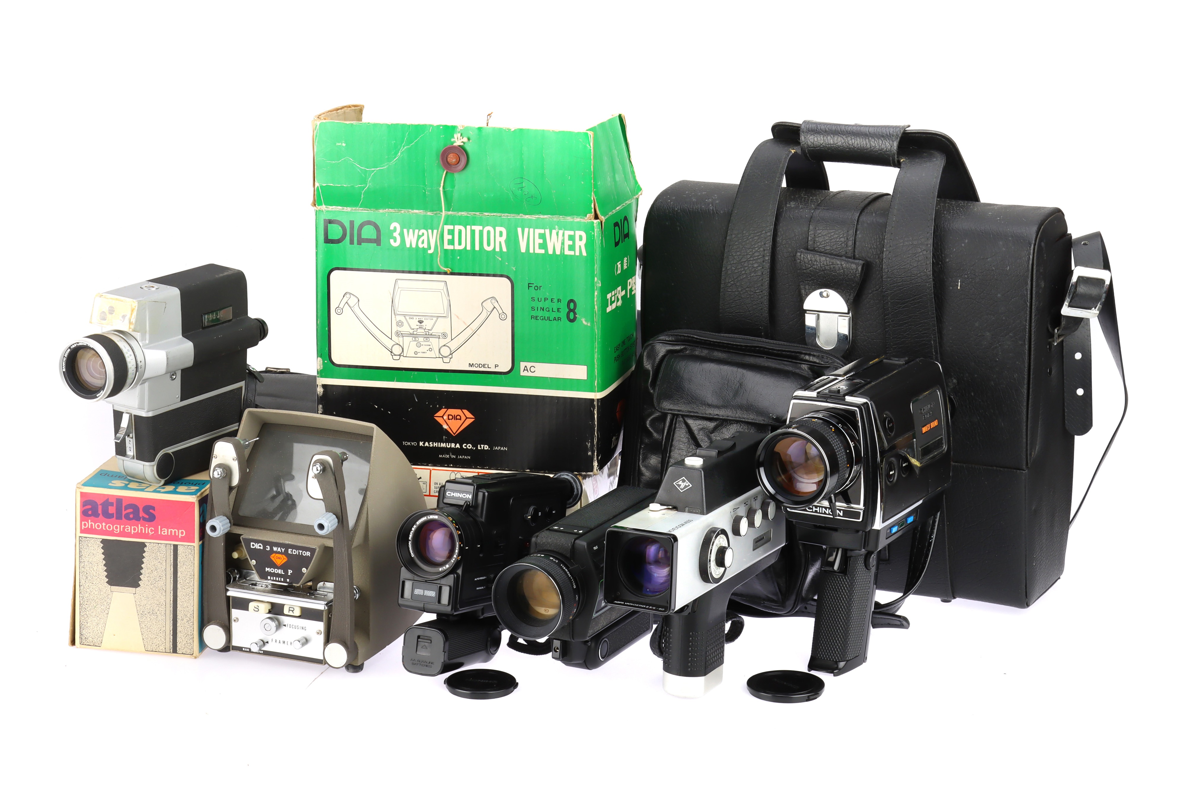 A Mixed Selection of Motion Picture Cine Cameras,