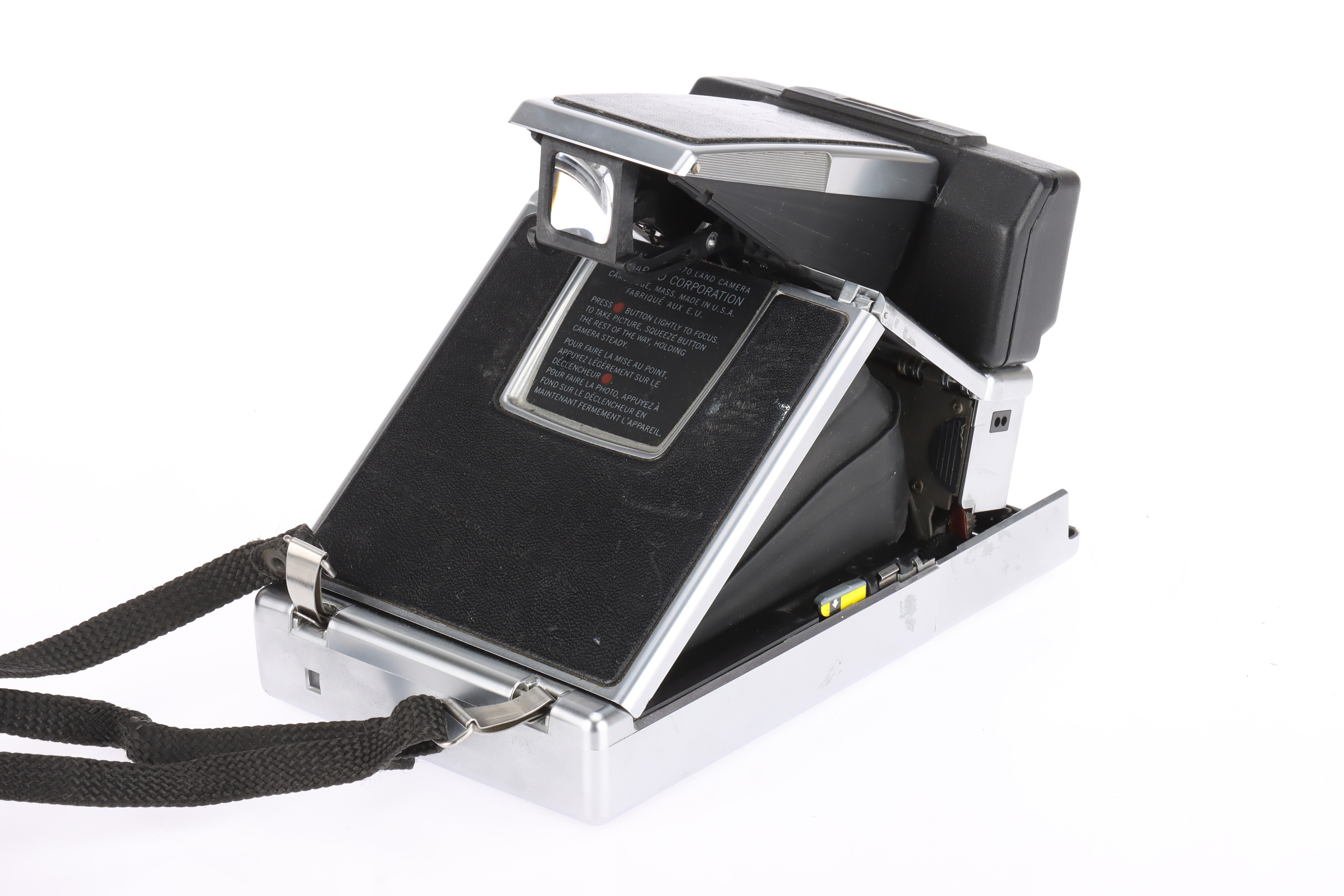 A Polaroid SX-70 Land Sonar Autofocus Instant Folding SLR Camera - Image 3 of 3