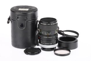 A Canon Macro FDn f/3.5 50mm Lens