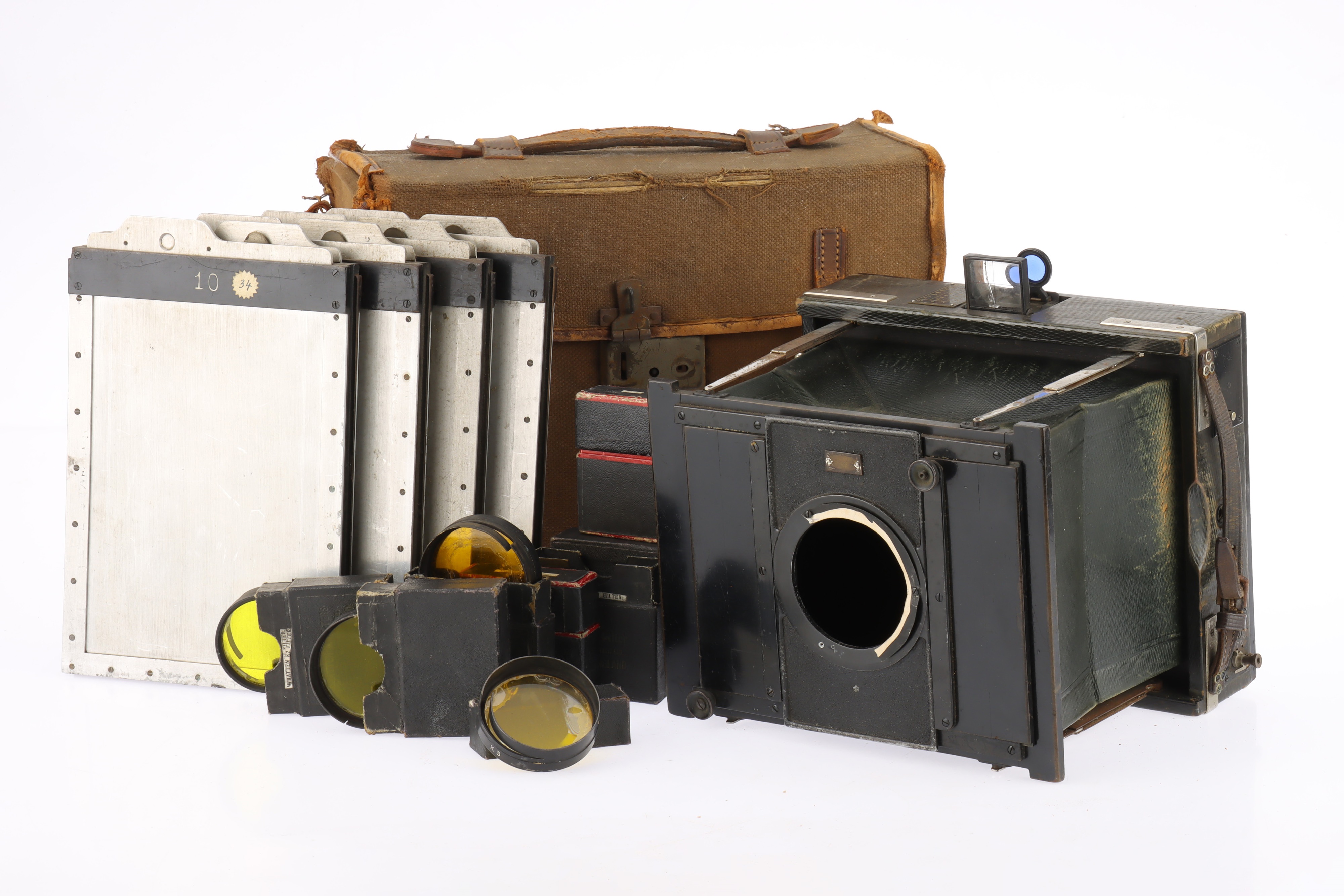 A Goerz Anschutz Deluxe Folding Strut Camera,