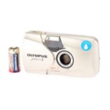 An Olympus mju II Ultra Compact 35mm Camera