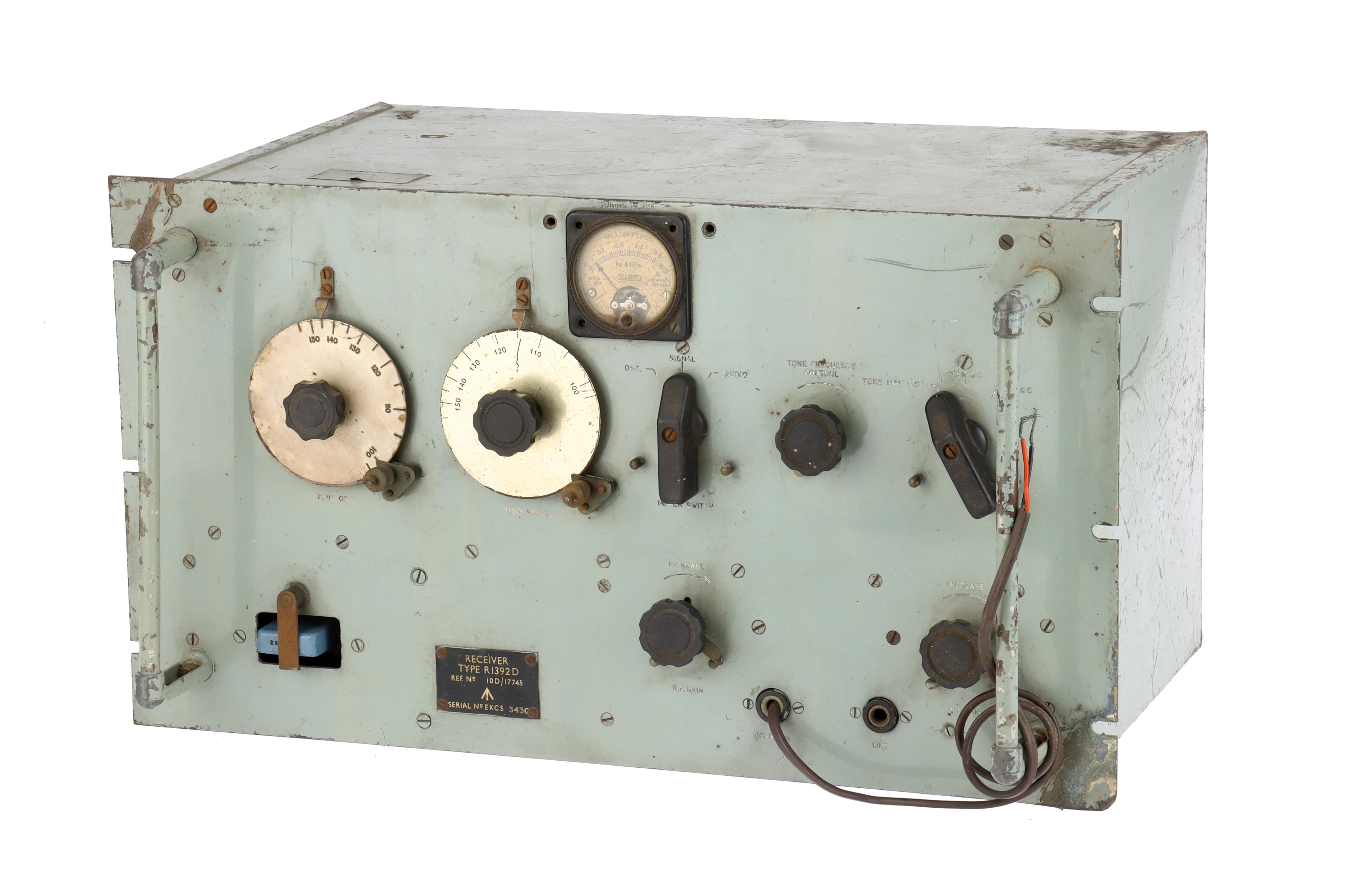 A Receiver Type R1392D Military Radio Receiving Unit,