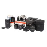 A Mixed Selection of Canon Camera & Lenses,