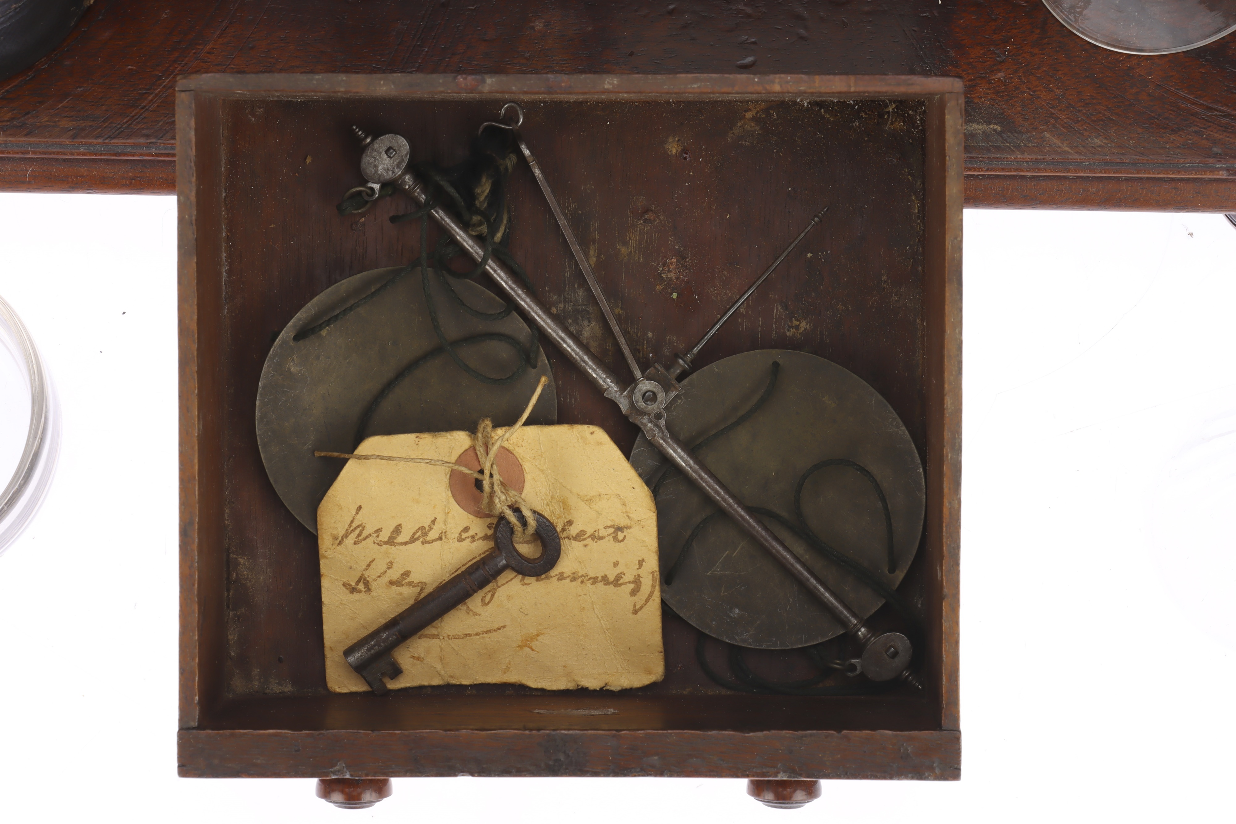 A Large Domestic Medicine, Chemists, Apothecary Chest, - Image 3 of 6