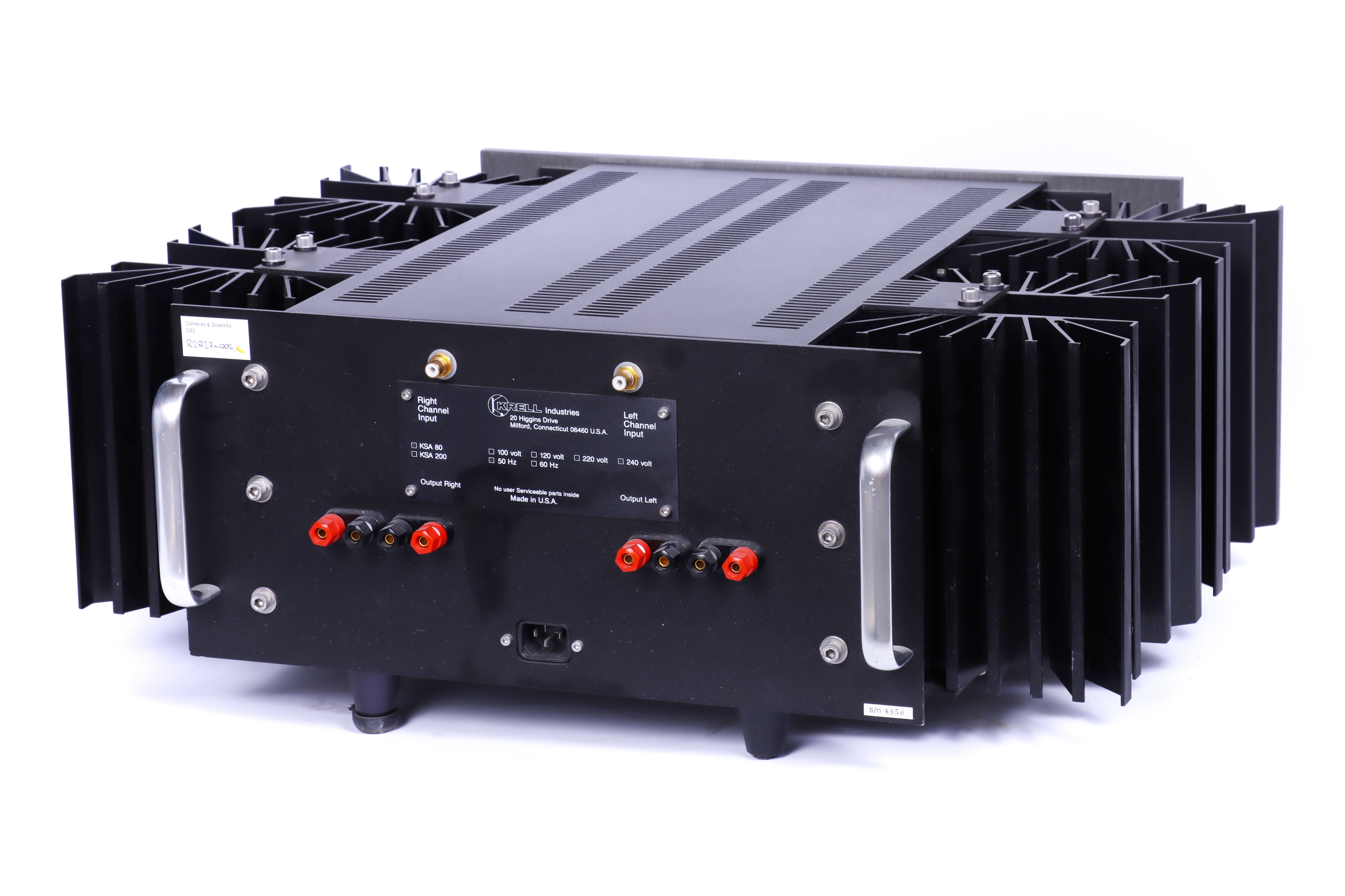 A Krell KSA-80 Class A Power Amplifier, - Image 2 of 3