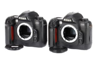 Two Nikon D100 Digital SLR Camera Bodies,