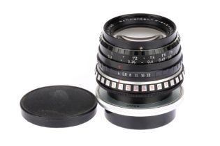 A Schneider-Kreuznach PA-Curtagon f/4 35mm Camera Lens,
