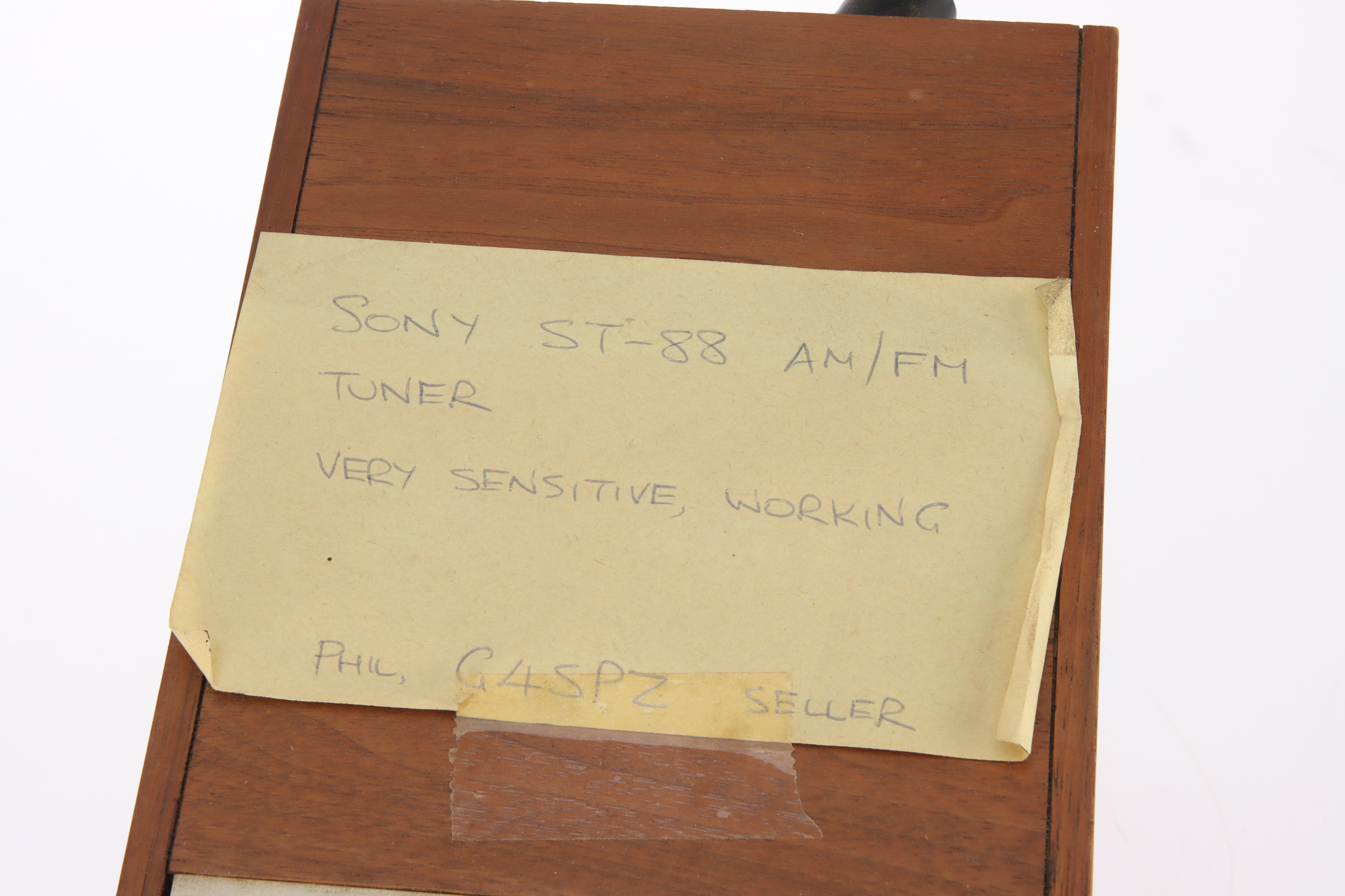 A Sony ST-88 Solid State Stereo Tuner, - Image 2 of 3