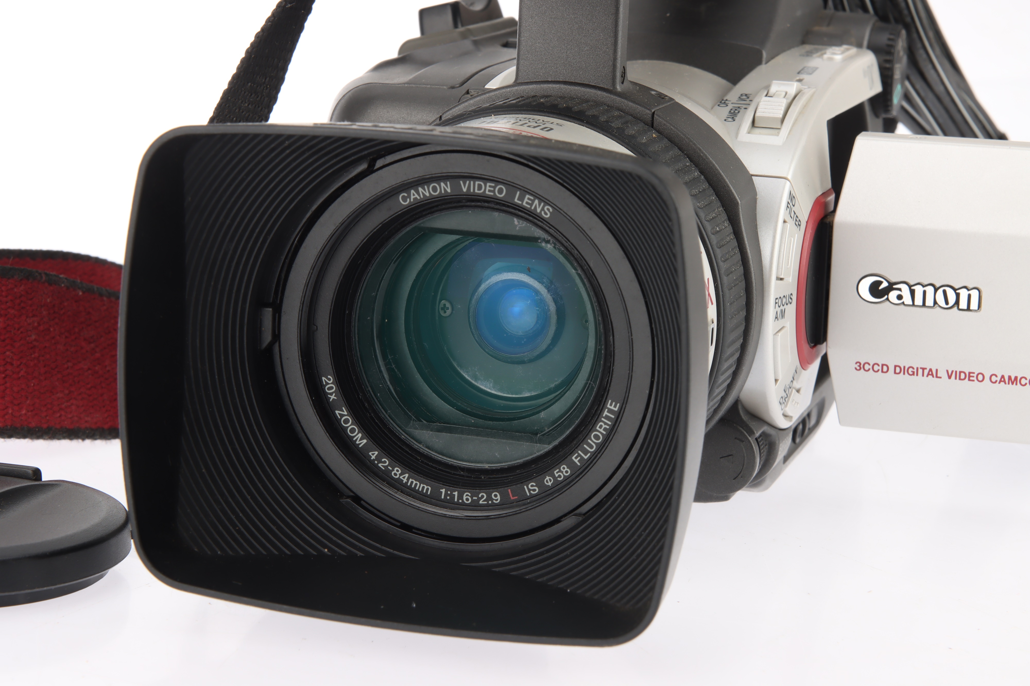 A Canon 3CCD Digital Video Camcorder XM1 Camera, - Image 2 of 4