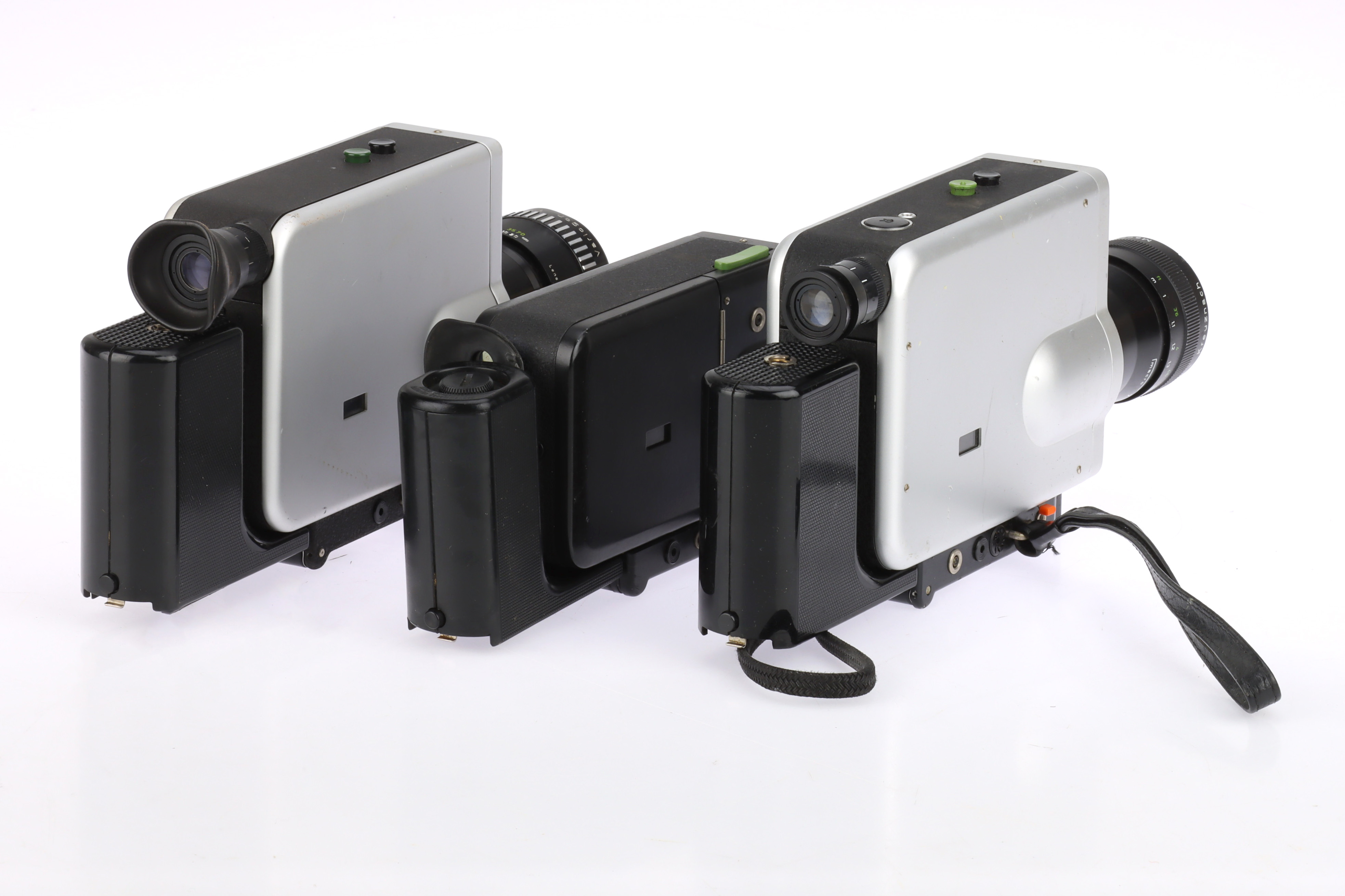 Three Braun Nizo Super 8 Motion Picture Cameras, - Image 2 of 2