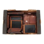 A Good Selection of Wooden DDS Plate / Film Holders,