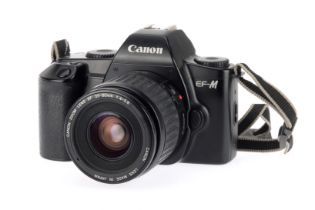 A Canon EF-M 35mm SLR Camera,