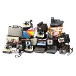 A Large Selection of Polaroid Instant Cameras,