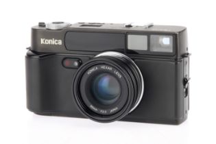 A Konica Hexar AF 35mm Auto-Focus Rangefinder Camera,