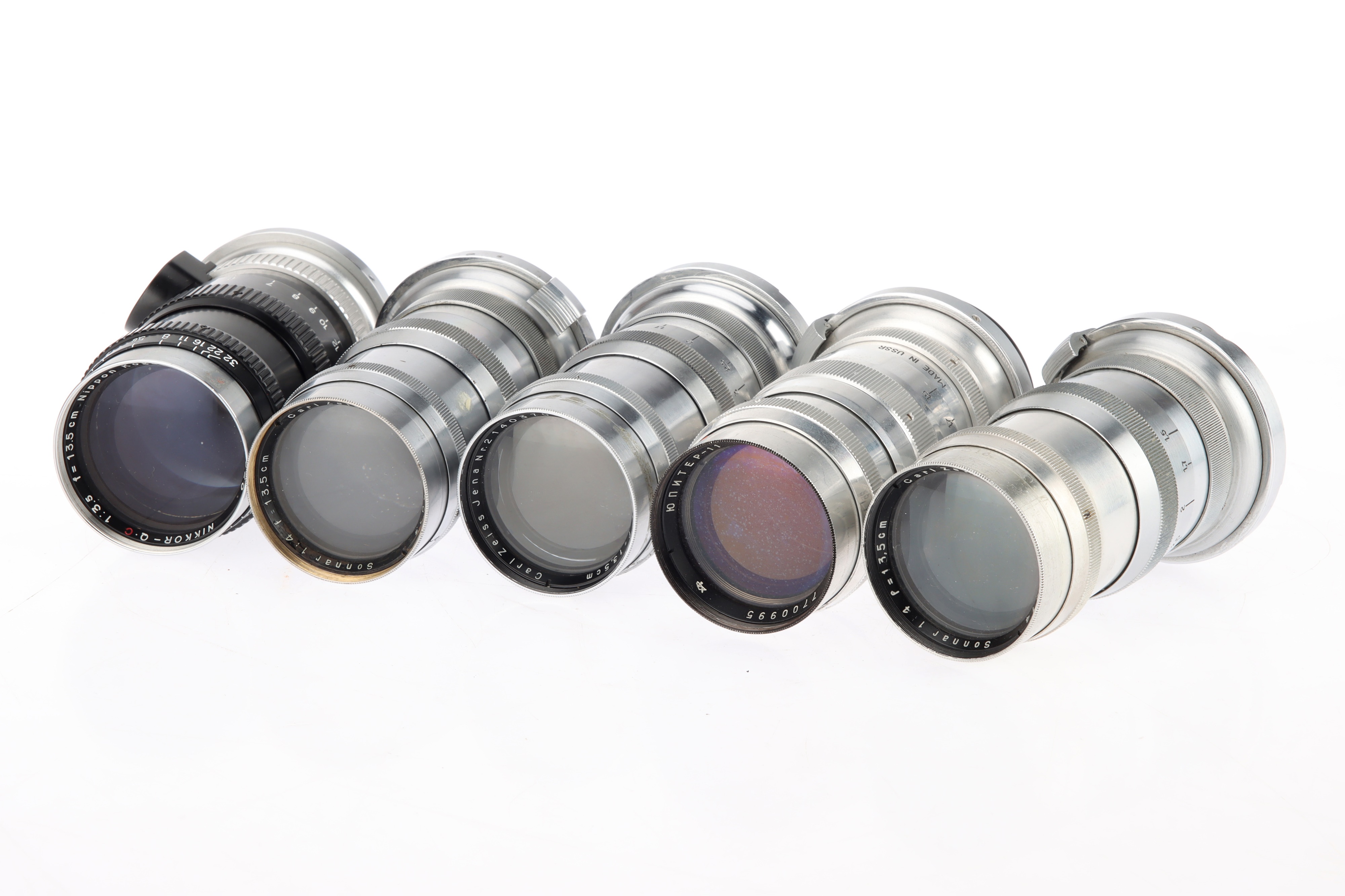 A Selection of Contax / Nikon Mount Lenses, - Image 3 of 3