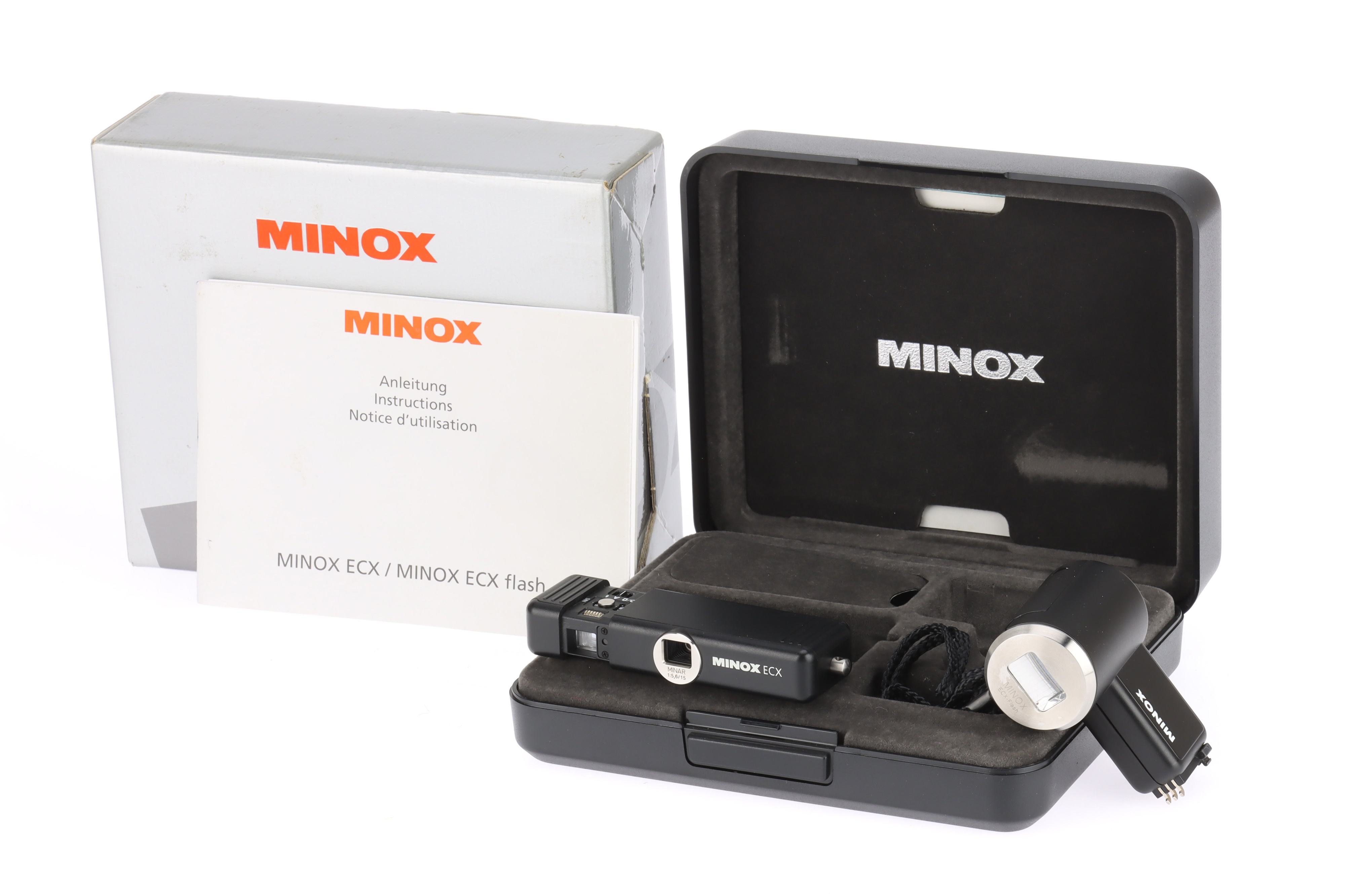 A Minox ECX Subminiature Camera Set