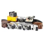 A Mixed Selection of Film Cameras,
